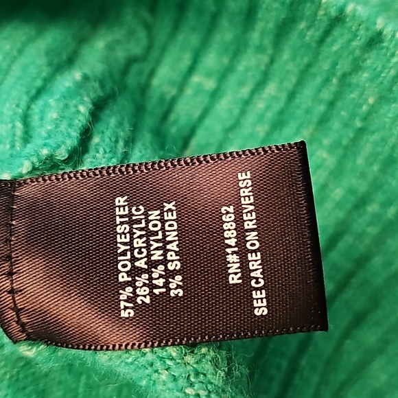 NWOT Torrid size 0 Vegan Cashmere Long Cardigan Green - Picture 7 of 9